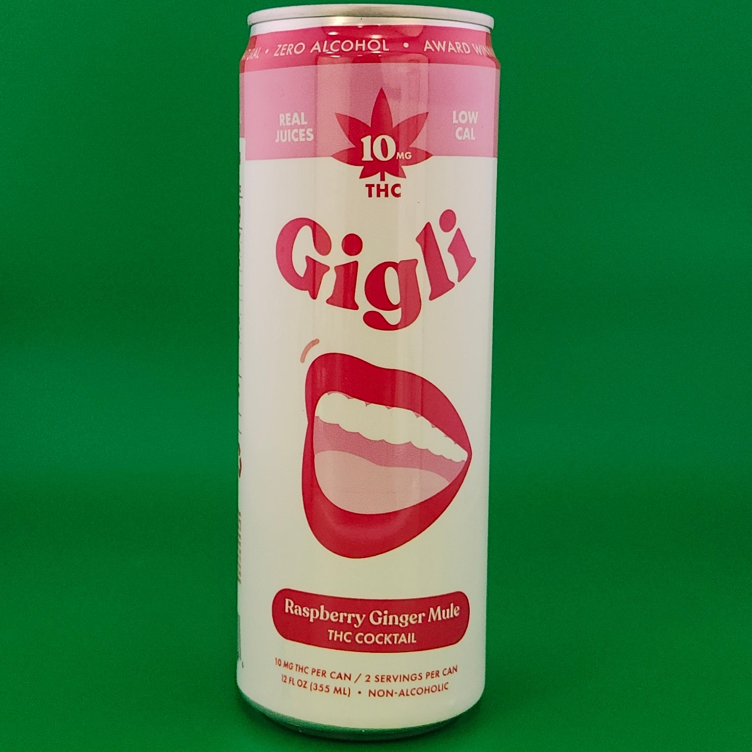 Gigli | THC beverage-Cocktail | Raspberry Ginger Mule | Green Canopy